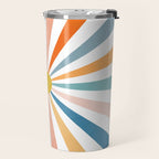 Sun Retro Art V Travel Mug Gallery Image 2