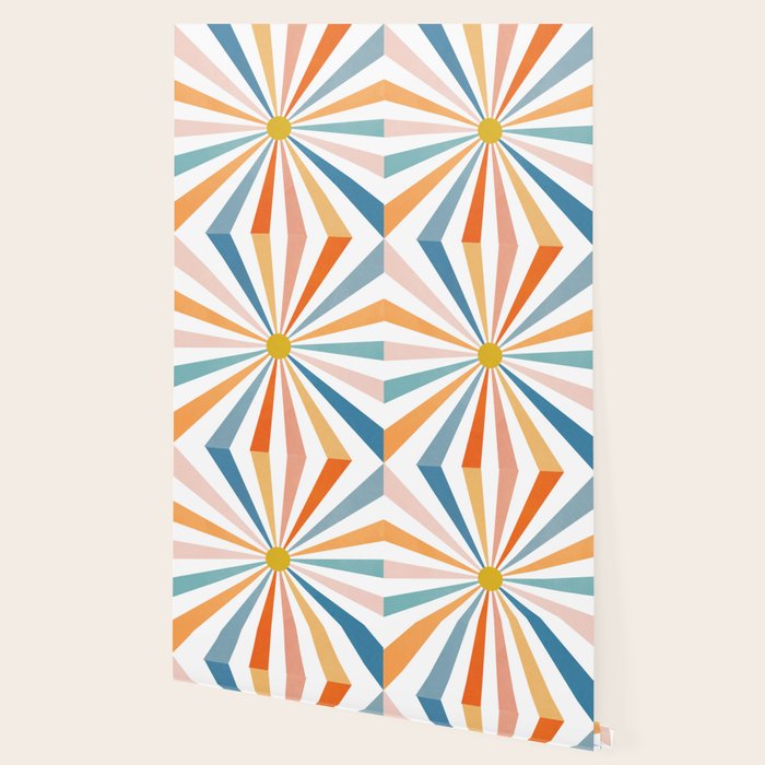 Sun Retro Art V Wallpaper Gallery Image 2