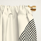 Abstraction_SUNLIGHT_SUNSHINE_LINE_POP_ART_Minimalism_001A Window Curtain Gallery Image 2