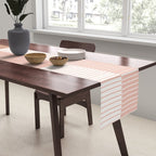 Color Block Line Pattern V Table Runner Gallery Image 2