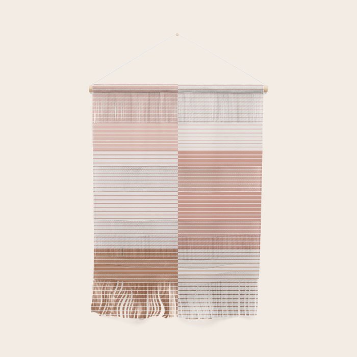 Color Block Line Pattern V Wall Hanging Gallery Image 1