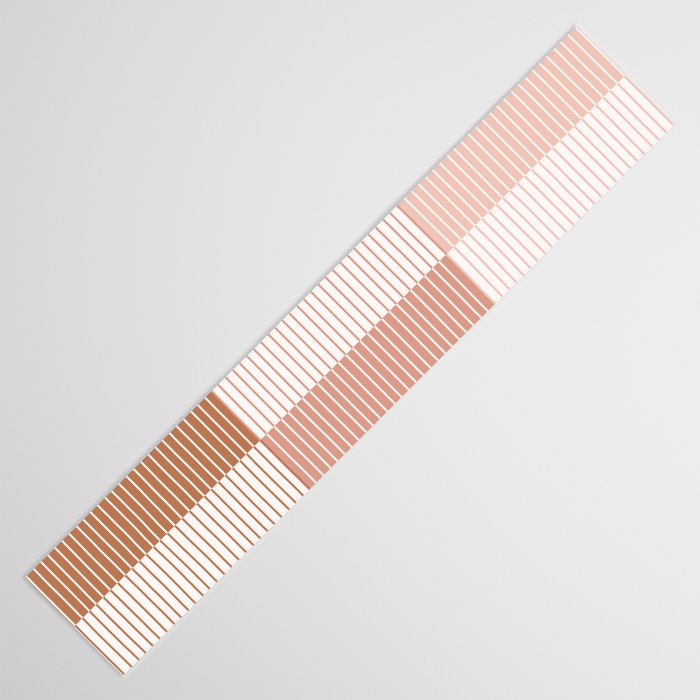 Color Block Line Pattern V Table Runner Gallery Image 3