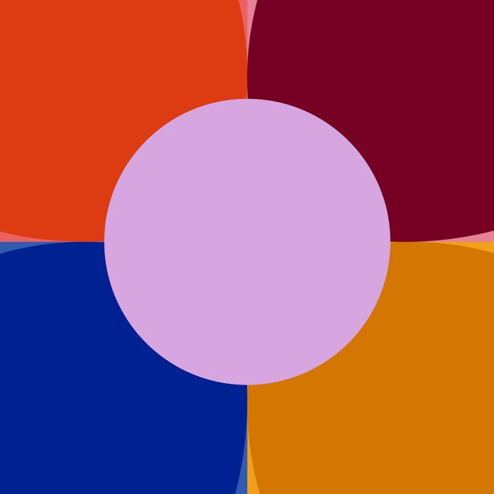 Color Block Bloom Coffee Mug Gallery Image 2