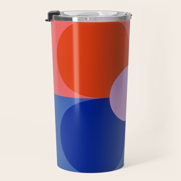 Color Block Bloom Travel Mug Gallery Image 3