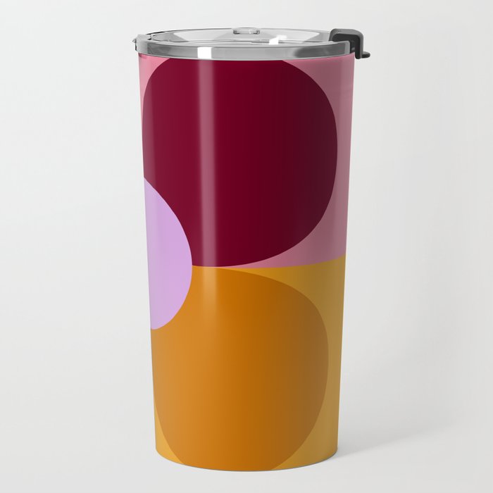 Color Block Bloom Travel Mug Gallery Image 2