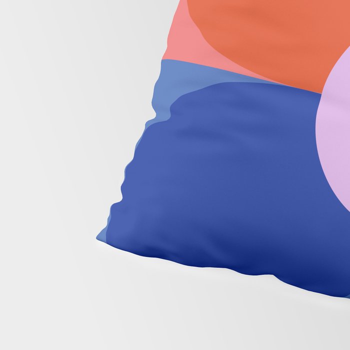Color Block Bloom Pillow Sham Gallery Image 4
