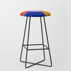 Color Block Bloom Stool Gallery Image 1
