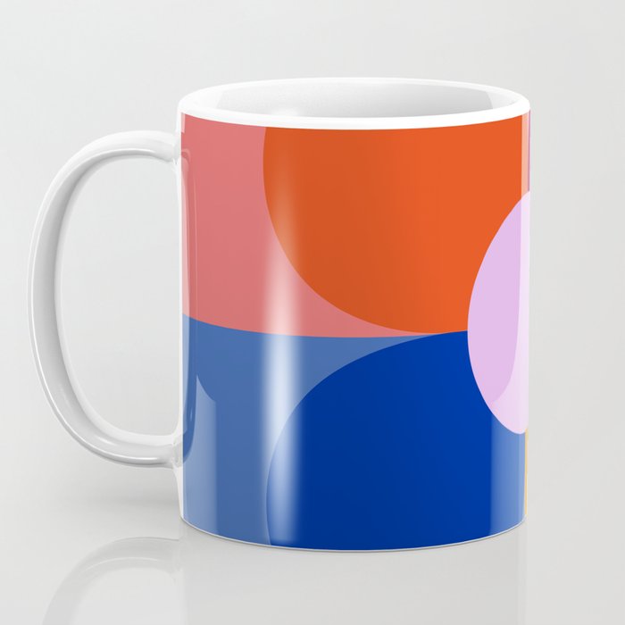 Color Block Bloom Coffee Mug Gallery Image 3