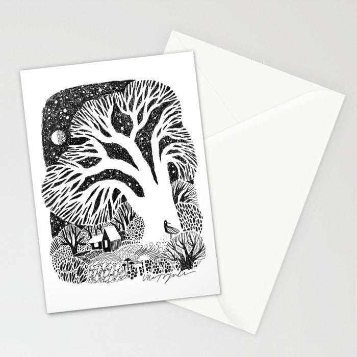 Tree of Life Stationery Card Gallery Image 2