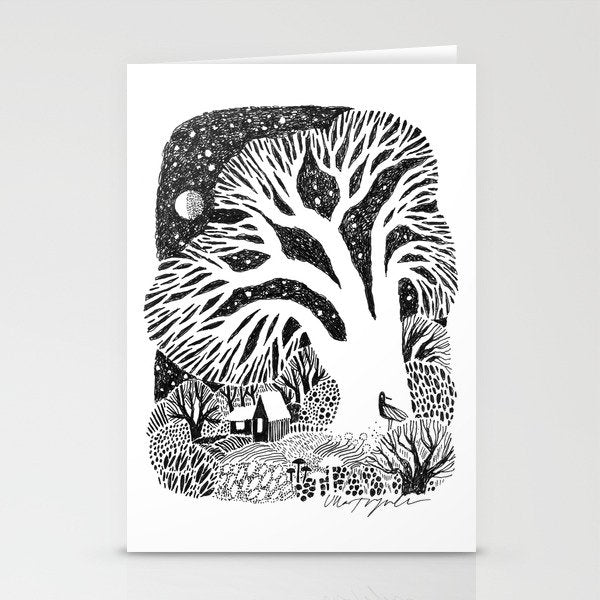 Tree of Life Stationery Card Gallery Image 1