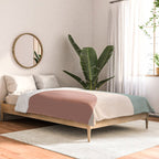 Modern Minimal Arch Abstract LXXVI Comforter Gallery Image 2