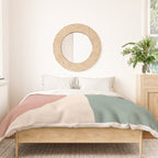Modern Minimal Arch Abstract LXXVI Duvet Cover Gallery Image 3