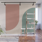 Modern Minimal Arch Abstract LXXVI Wall Mural Gallery Image 1