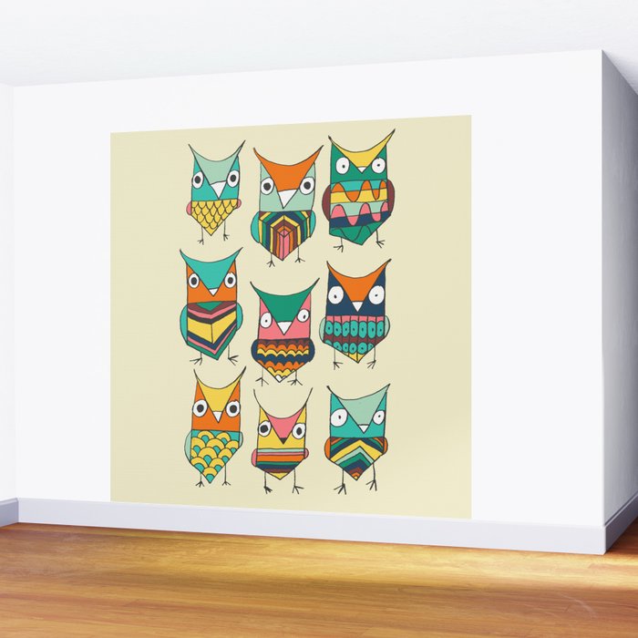 Give a hoot Wall Mural Gallery Image 2