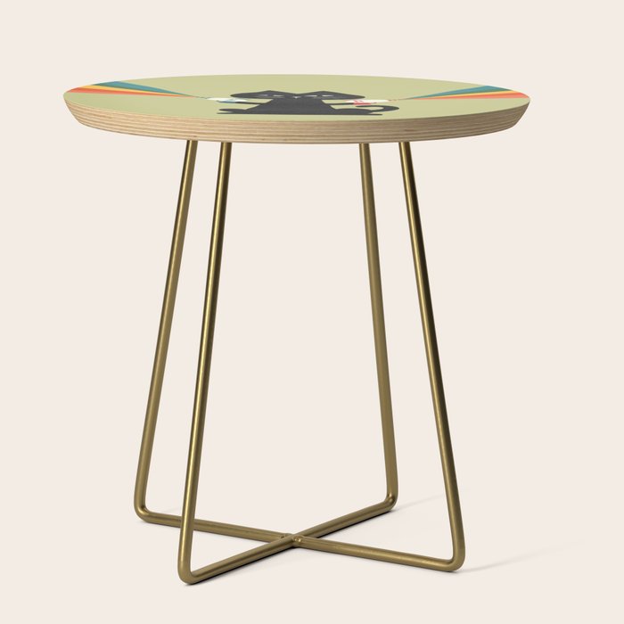 Ray gun cat Side Table Gallery Image 1