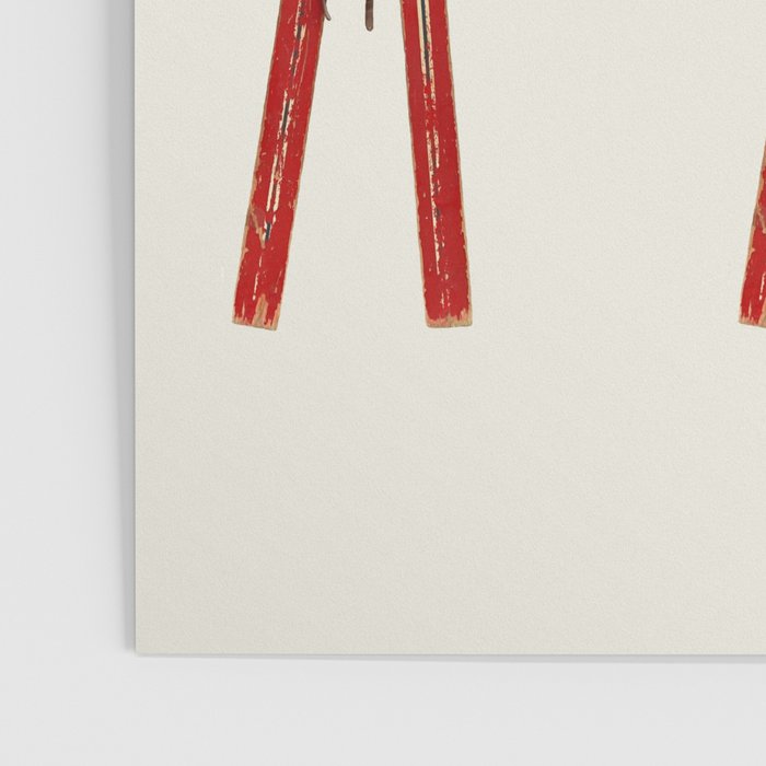Vintage Skis Poster Gallery Image 3