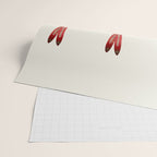 Vintage Skis Wrapping Paper Gallery Image 2