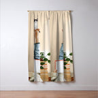 Paws and Prose Window Curtain Gallery Image 3