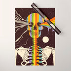 Dark Side of Existence Wrapping Paper Gallery Image 1