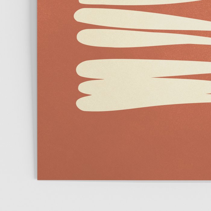 Rust Fern Poster Gallery Image 3