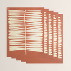 Rust Fern Wrapping Paper Gallery Image 3