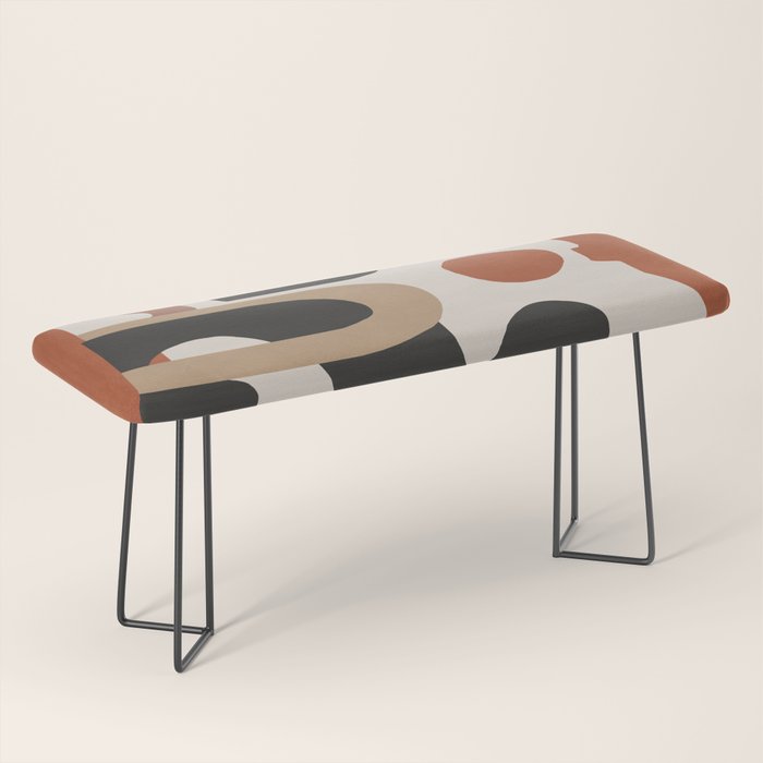 Modern Abstract Minimal Art 1 Bench Gallery Image 1