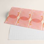 Abstraction_SUN_SUMMER_RED_HOT_SHINE_POP_ART_0322M Wrapping Paper Gallery Image 2