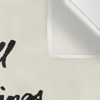 Do Small Things With Great Love - Brush Script Typography Quote Wall Tapestry Gallery Image 3