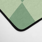 Forest Green Check Desk Mat Gallery Image 4