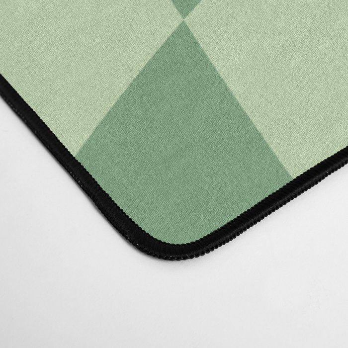Forest Green Check Desk Mat Gallery Image 4