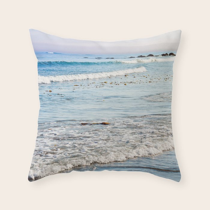 Summer Sea Throw Pillow Gallery Image 6