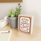 Joy Is A Garden Mini Art Print Gallery Image 2