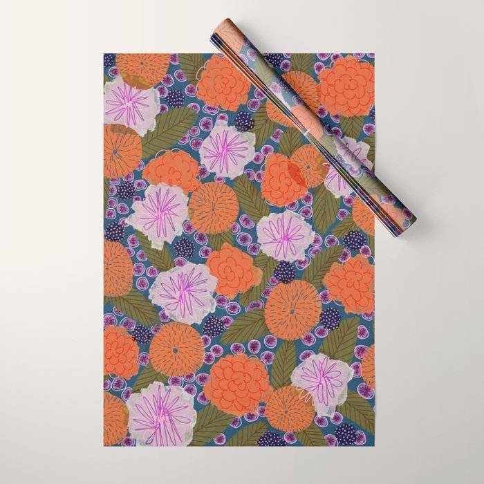 Summer Garden #9 Wrapping Paper Gallery Image 1