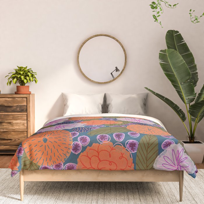 Summer Garden #9 Comforter Gallery Image 3