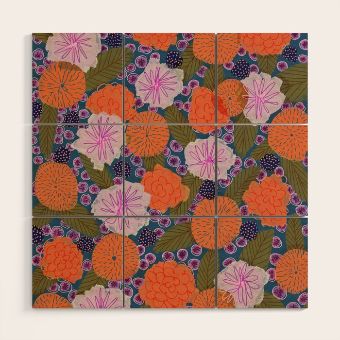 Summer Garden #9 Wood Wall Art Gallery Image 1