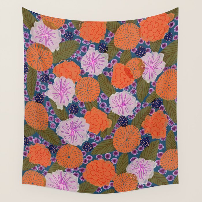 Summer Garden #9 Wall Tapestry Gallery Image 4