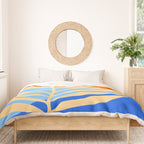 Tropical Beach at Sunset Duvet Cover Gallery Image 3