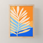 Tropical Beach at Sunset Mini Art Print Gallery Image 1