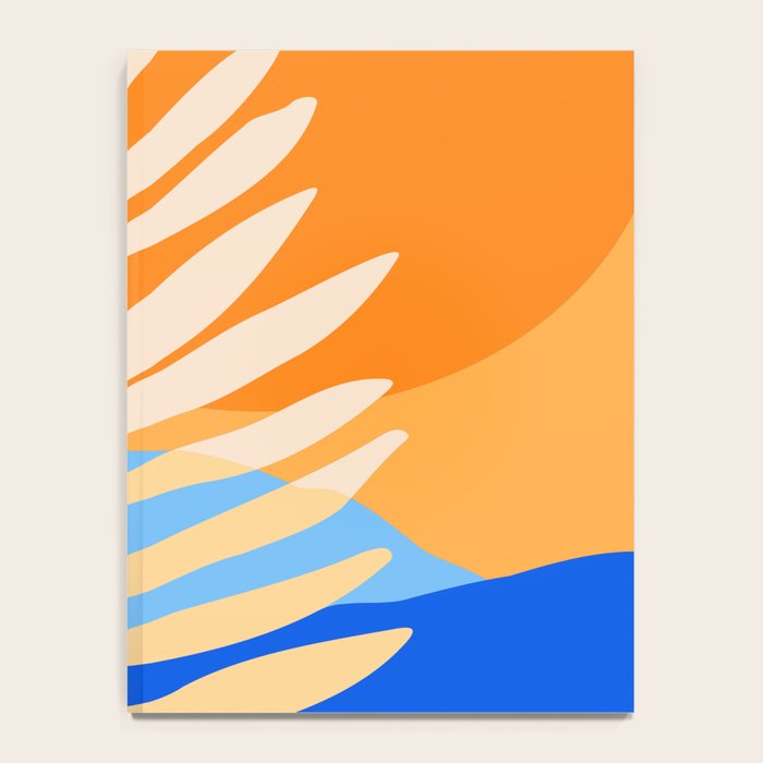Tropical Beach at Sunset Notebook Gallery Image 4