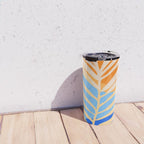 Tropical Beach at Sunset Travel Mug Gallery Image 4