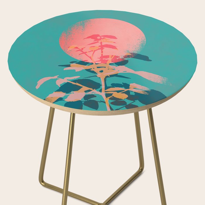 Flower noir Side Table Gallery Image 2