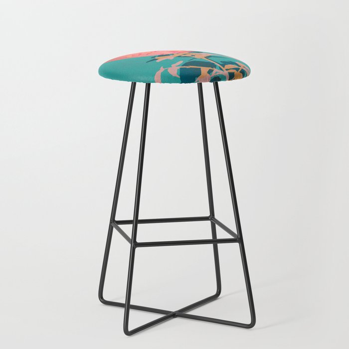 Flower noir Stool Gallery Image 1