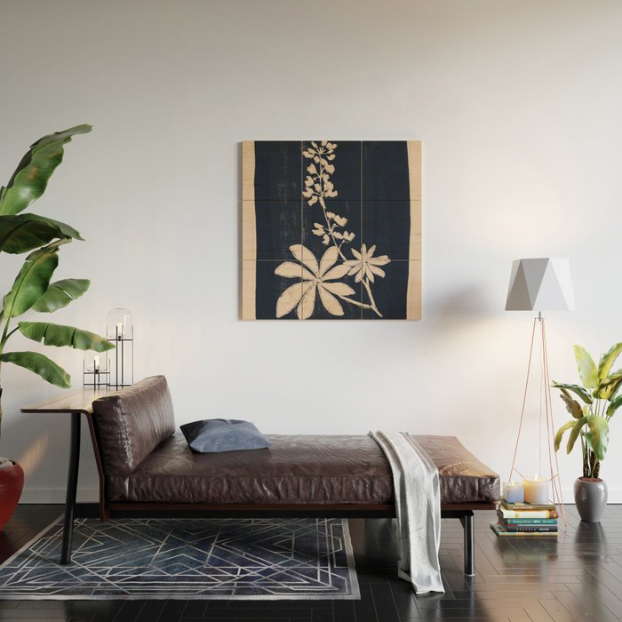 minimal plant 19 Wood Wall Art Gallery Image 2