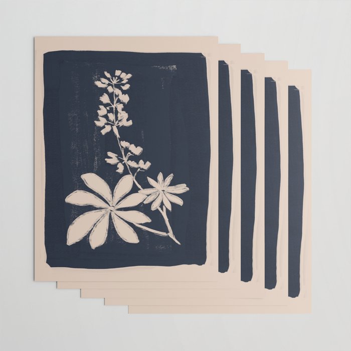 minimal plant 19 Wrapping Paper Gallery Image 3