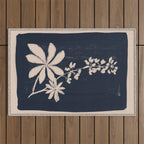 minimal plant 19 Outdoor Rug Gallery Image 1