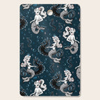 Pearla the Mermaid Riding on a Seahorse Cutting Board Gallery Image 1