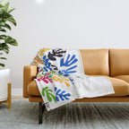 Henri Matisse - The Sheaf (La Gerbe) Throw Blanket Gallery Image 1