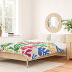 Henri Matisse - The Sheaf (La Gerbe) Duvet Cover Gallery Image 2