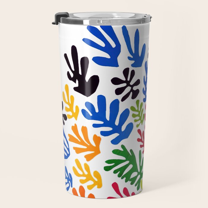 Henri Matisse - The Sheaf (La Gerbe) Travel Mug Gallery Image 3