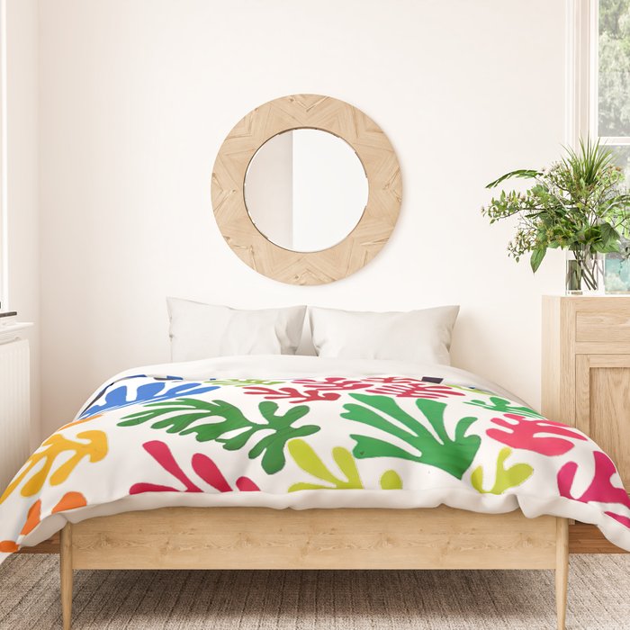 Henri Matisse - The Sheaf (La Gerbe) Duvet Cover Gallery Image 3